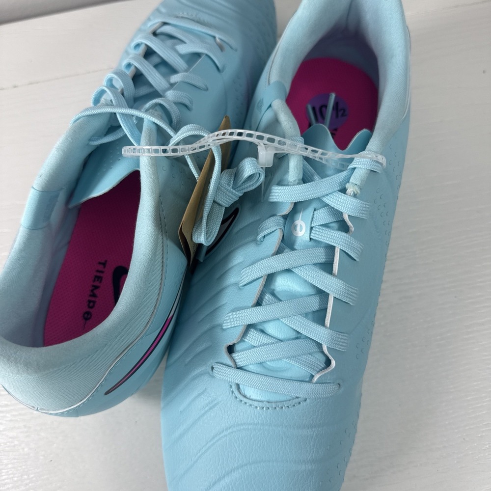 Nike Legend 10 Academy FG/MG Copa Cleats Pink Blue DV4337-401 Men Size 10.5 NEW - Picture 7 of 9
